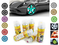 Vernice Removibile Bomboletta Spray 400Ml Pellicola/Wrapping Cerchi Auto (Verde)