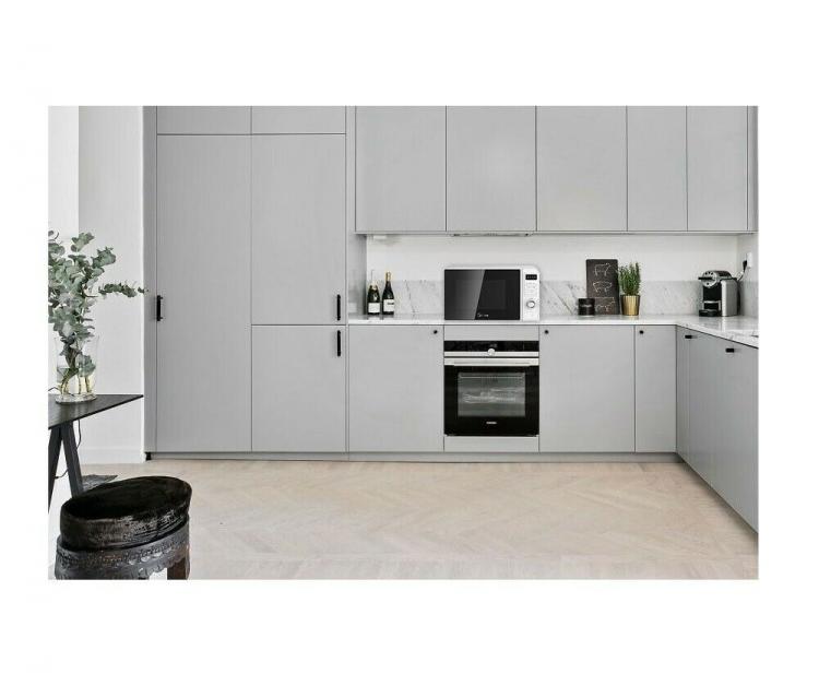 Midea Forno A Microonde Congrill Timer Bianco Ag823A2At-W 23L 800W