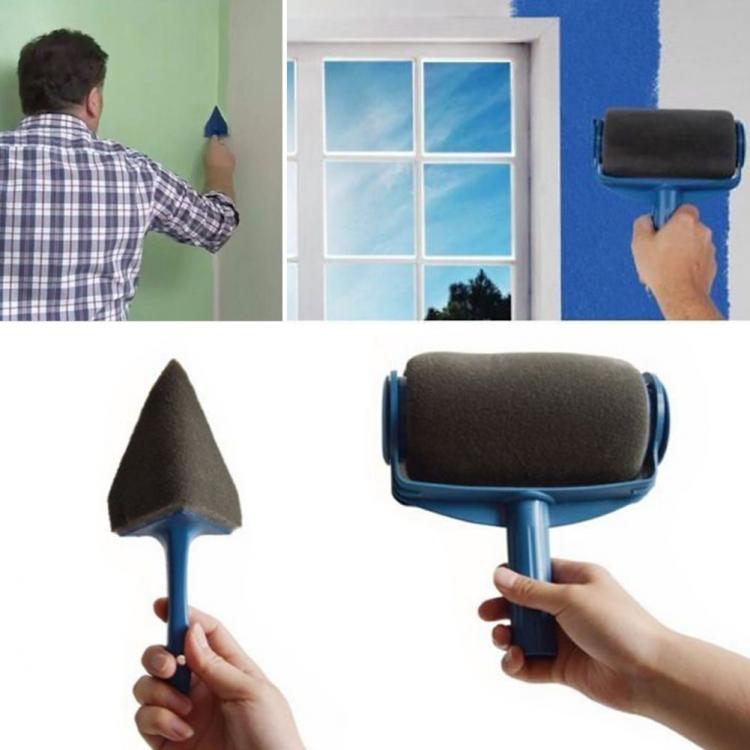 Paint Runner- Rullo Da Pittura Verniciatore Verniciare Con Serbatoio Anti Goccia