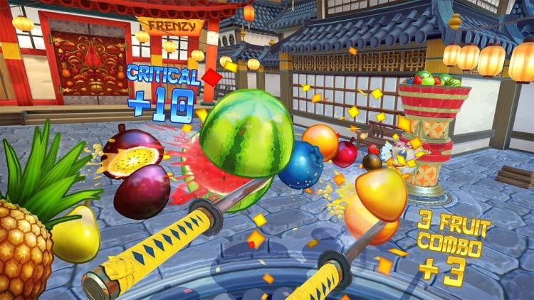 Fruit Ninja Vr Edition Ps4 Videogioco Playstation 4 Frutta Gioco Italiano Nuovo