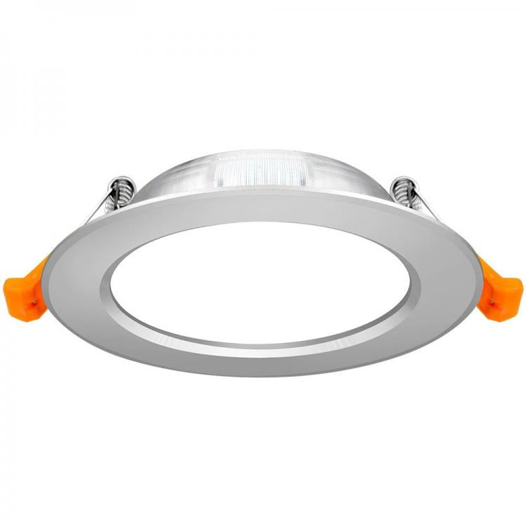 4x FARETTO INCASSO LED 5W 3in1 LUCE BIANCA FREDDA NATURALE CALDA SOFFITTO MOLLA