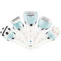 Vgr V-733 Epilatore Elettrico Professionale A Batteria 6In1 Display Impermeabile