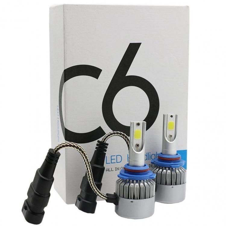 COPPIA LAMPADE LED DA AUTO FARI Hb4 MOTO KIT LAMPADINE 36W LUCE BIANCA 6000 FARO