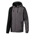 Puma Collective Woven Giacca a vento con cappuccio grigio nero 518384 03