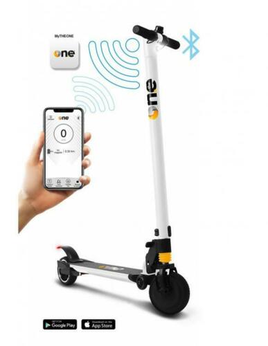 The One - Spillo Monopattino Scooter Elettrico 250W Pieghevole Bluetooth - Nero