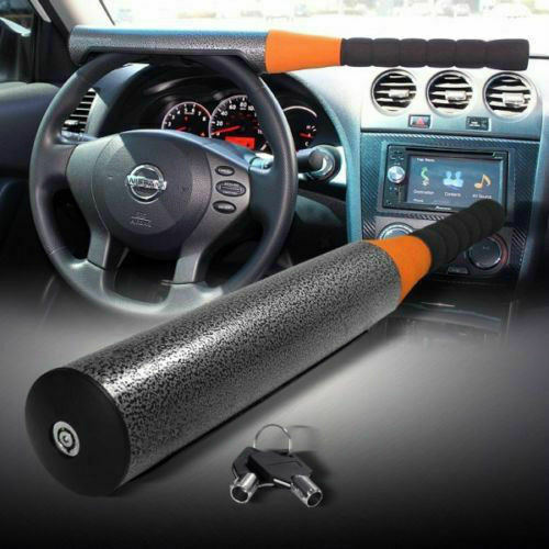 Bloccasterzo Mazza Baseball Difesa Blocca Blindo Sterzo Volante Antifurto Auto