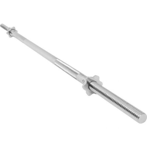 BILANCIERE DIRITTO 180CM Ø25mm ACCIAIO MANUBRIO BARRA LISCIA BODYBUILDING 1,80m