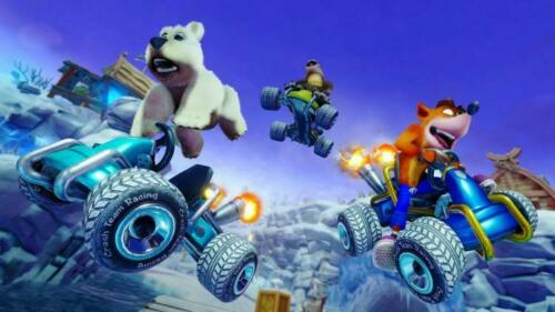 CRASH TEAM RACING NITRO-FUELED PS4 GIOCO ITALIANO PLAYSTATION 4 CTR BANDICOOT