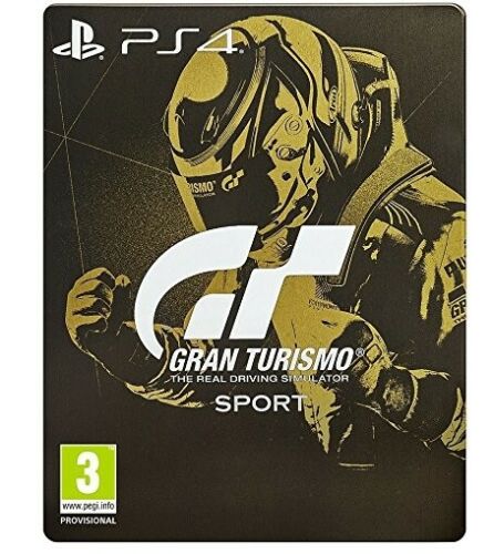 Gt Sport - Steelbook Special Limited Edition Ps4 Gioco Gran Turismo 7 Italiano