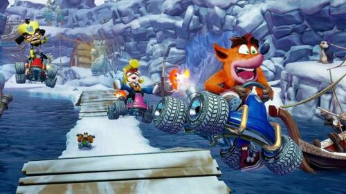 Crash Team Racing Nitro-Fueled Nintendo Switch Gioco Italiano Ctr Kart Nuovo