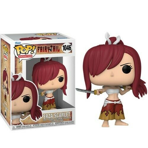 Funko Pop Fairy Tail Wave Completa 5 Figure Erza -Jellal -Laxus -Mavis -Mirajane
