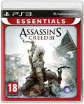 ASSASSIN'S CREED III 3 ESSENTIALS PS3 VIDEOGIOCO NUOVO PLAY STATION 3 SIGILLATO