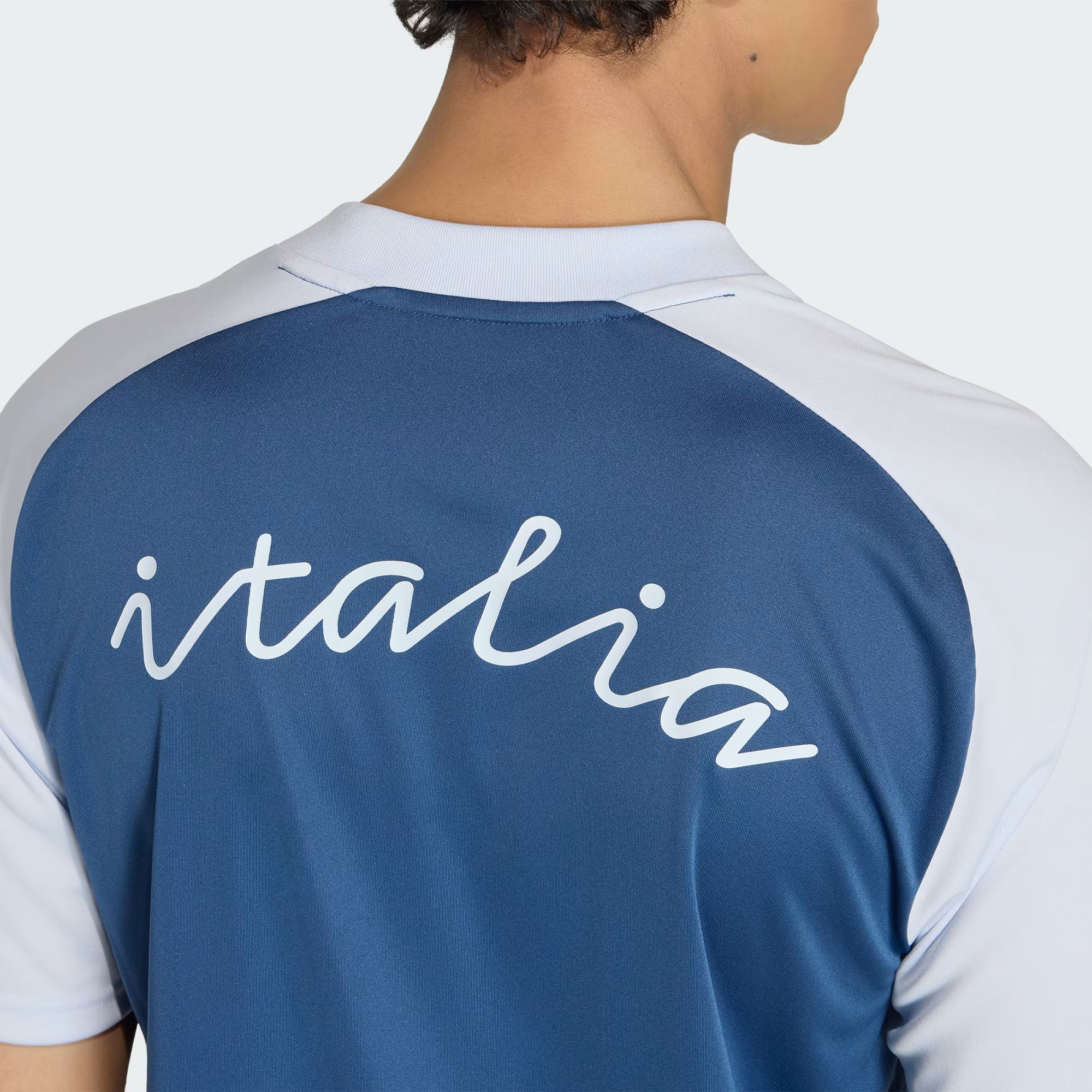 Adidas Maglia Pre-Partita Away Italia 26 JY5634 - Uomo Blu Climacool