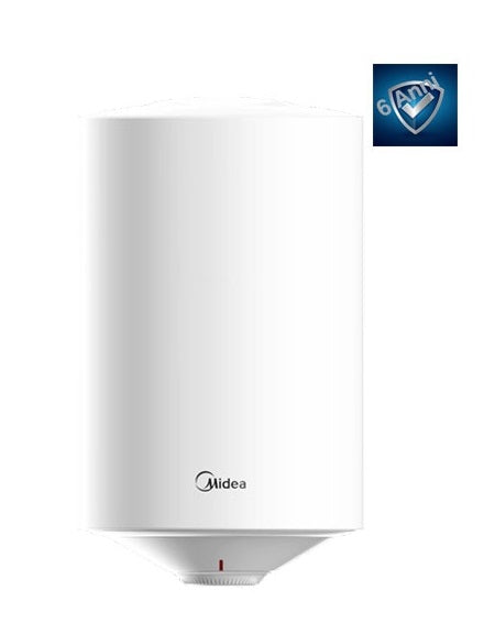 Midea Scaldabagno Elettrico 100 Litri 1500W D100-15Fa3 Verticale Caldaia Singola