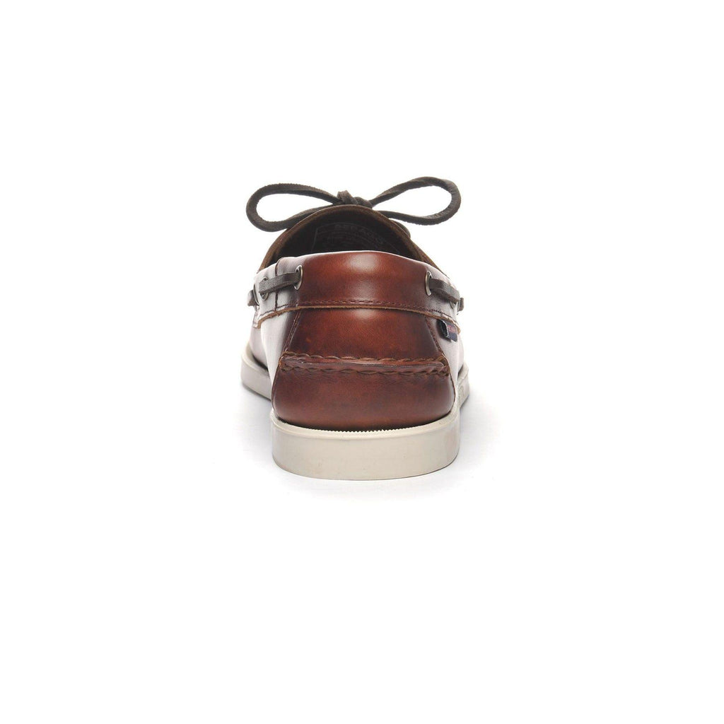Scarpe Docksides Portland Waxed Uomo Brown