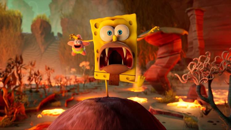Spongebob Squarepants The Cosmic Shake Ps4 Gioco Italiano Playstation 4 Nuovo