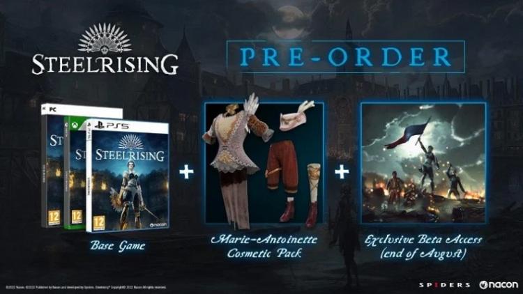 Steelrising Ps5 Videogioco Pal Italiano Playstation 5 Gioco Nuovo