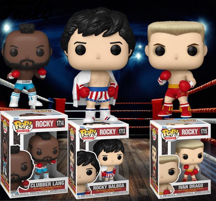 Funko Pop ! Movies Rocky - (1713) Rocky Balboa Iv Figure Vinyl 9Cm Movie