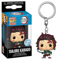 Funko Pop ! Keychain - Demon Slayer (Tanjiro Bd) Special Edition Portachiavi 4Cm
