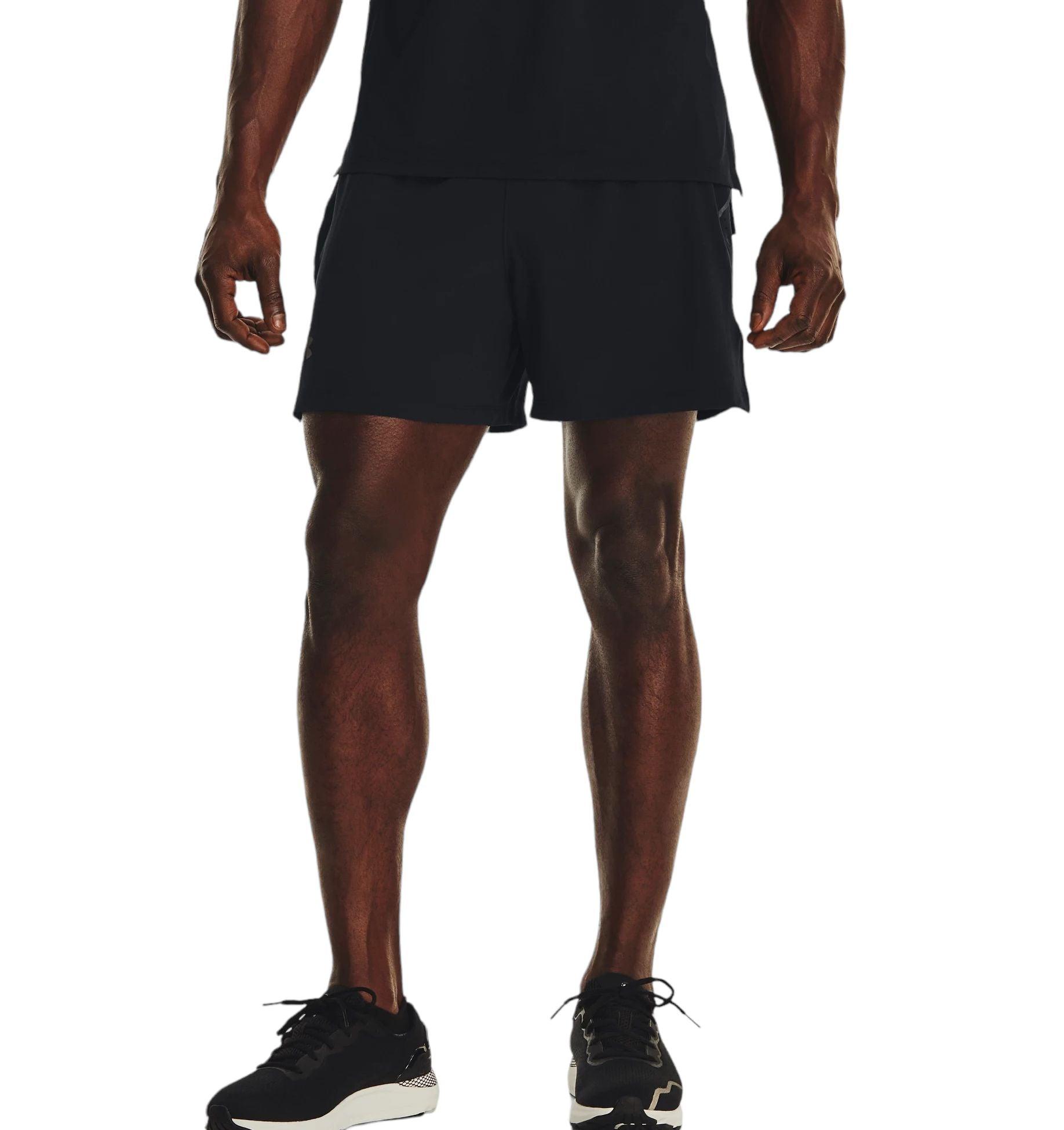 Pantaloncini Launch Elite 5 IN Uomo Black/Reflective