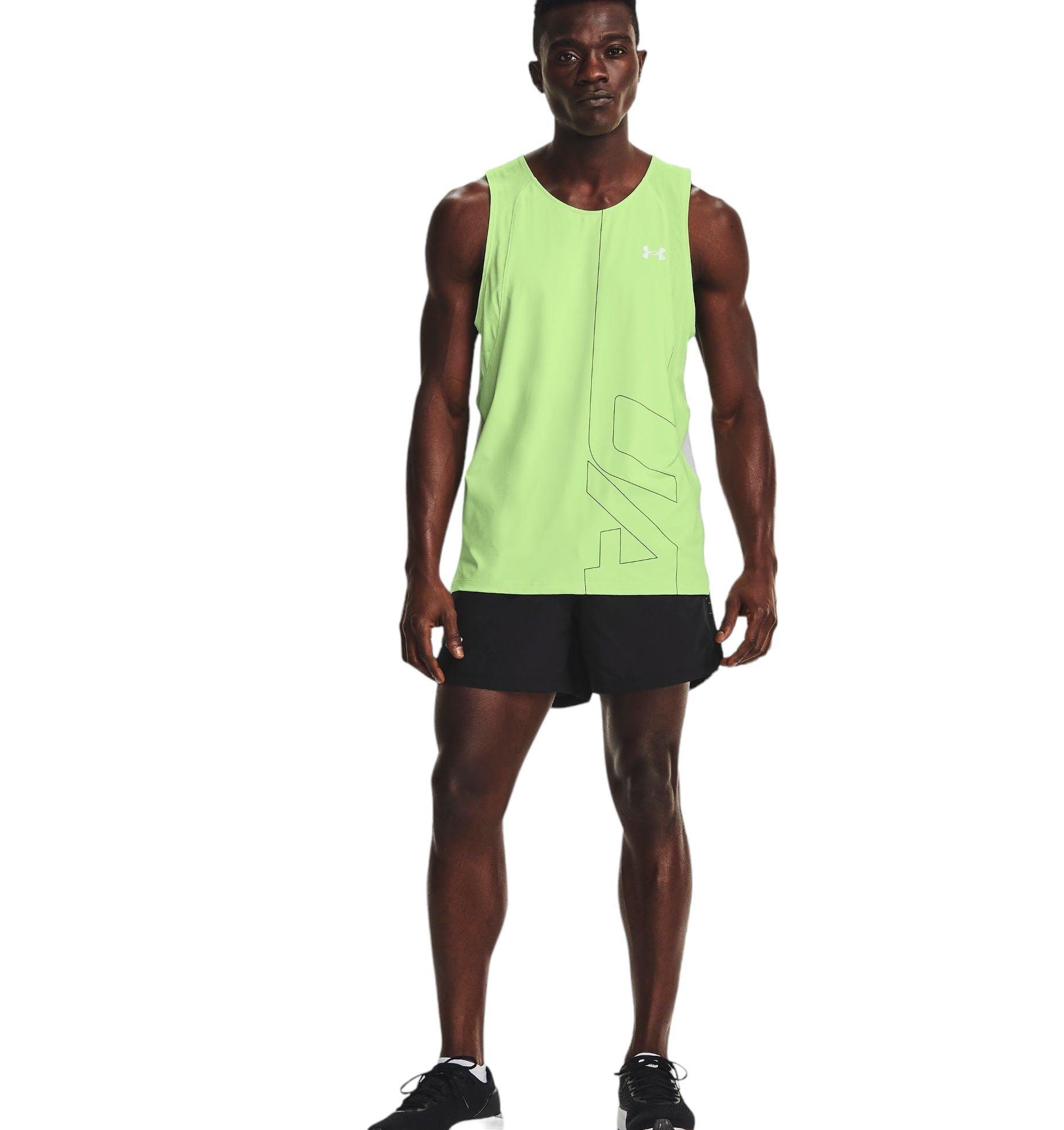 Pantaloncini Launch Run 5 IN Uomo Black/Reflective