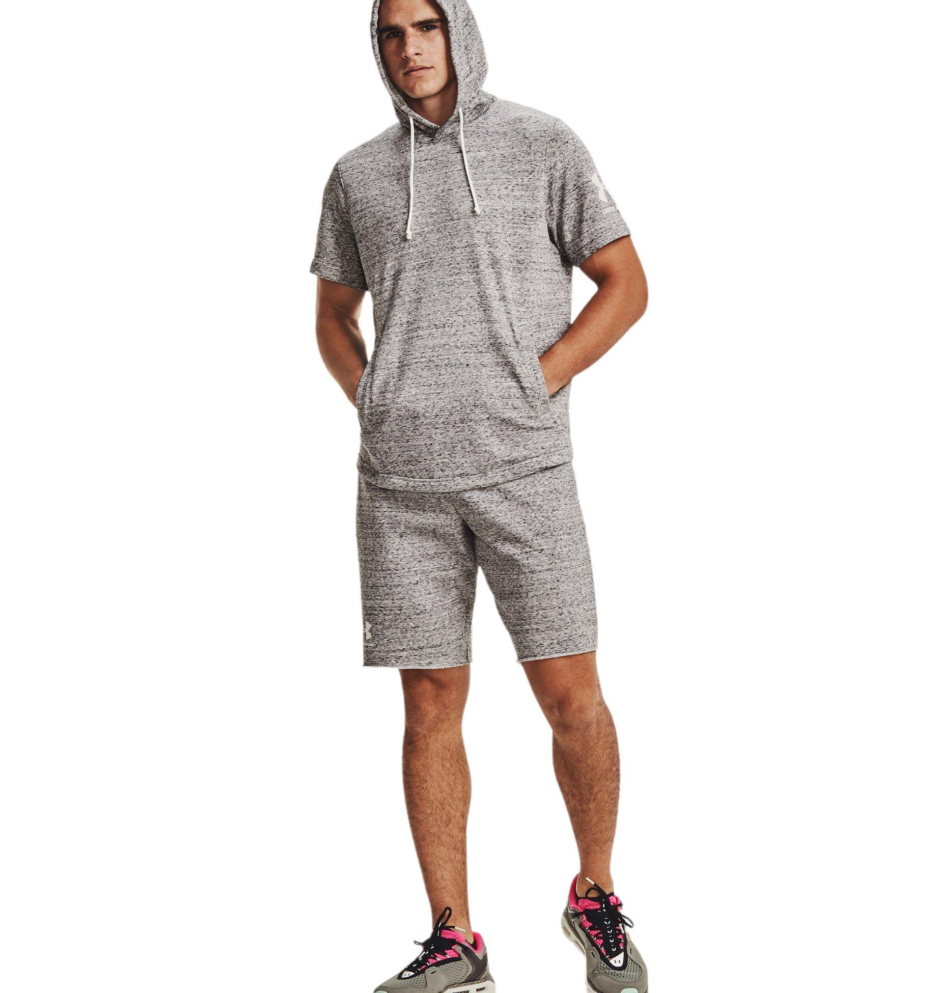Pantaloncini Rival Terry Uomo Onyx White