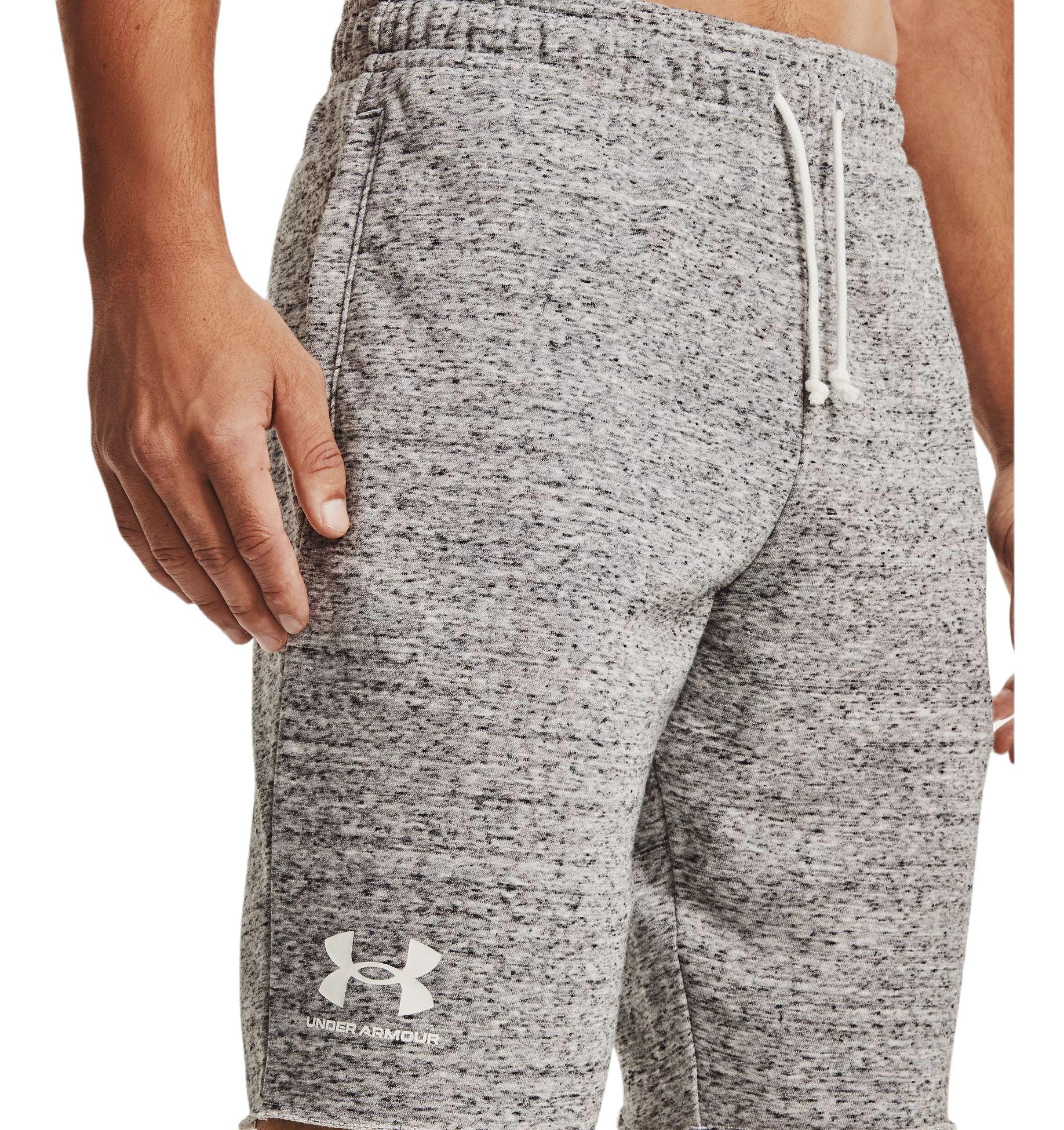Pantaloncini Rival Terry Uomo Onyx White