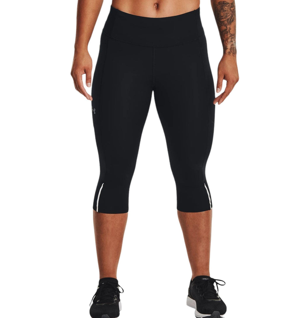 Pantaloni Fly Fast 3.0 Speed Capris Donna Black/Reflective