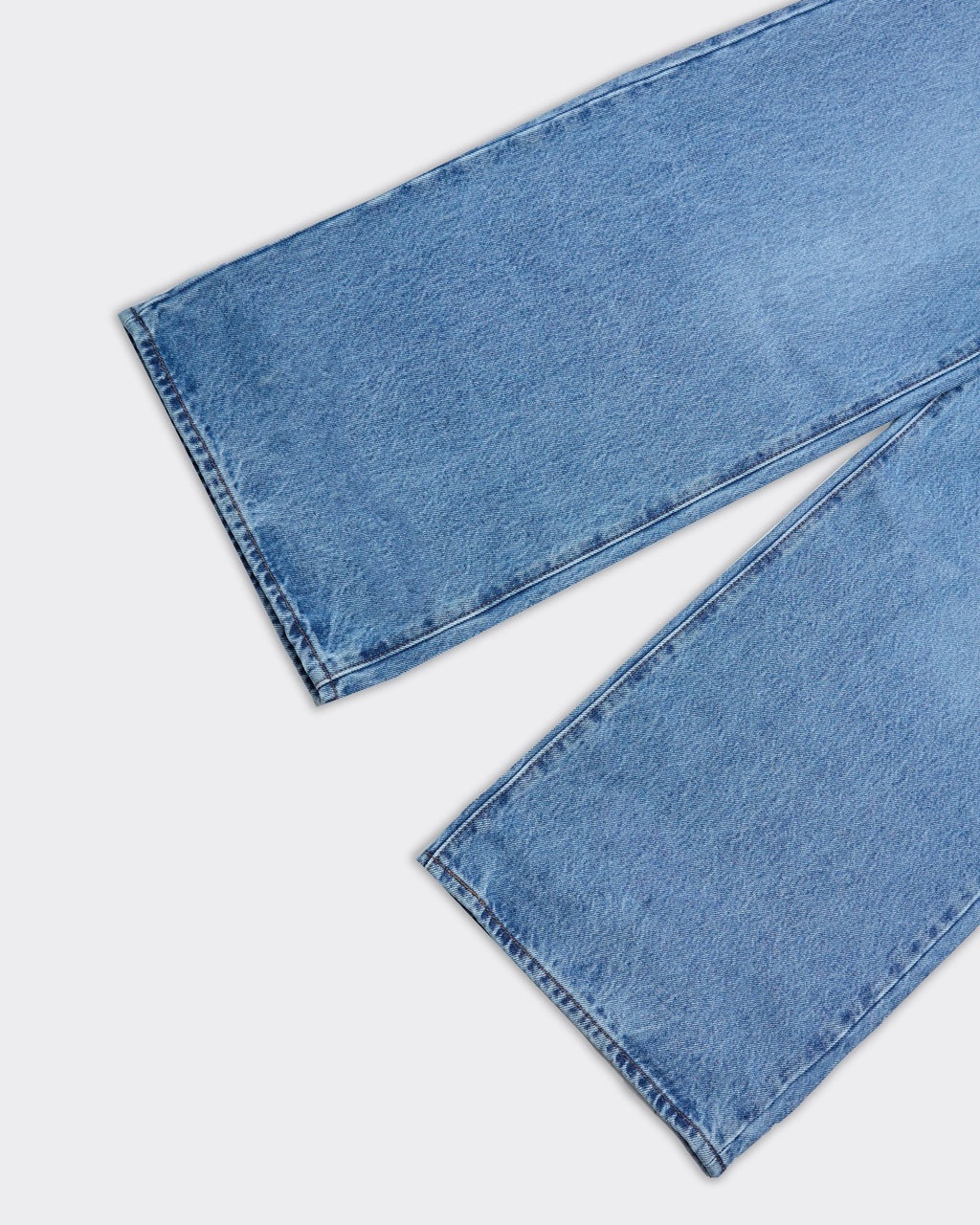 Jeans Woman XL Straight Baggy 'Thanks Friend' Med Indigo