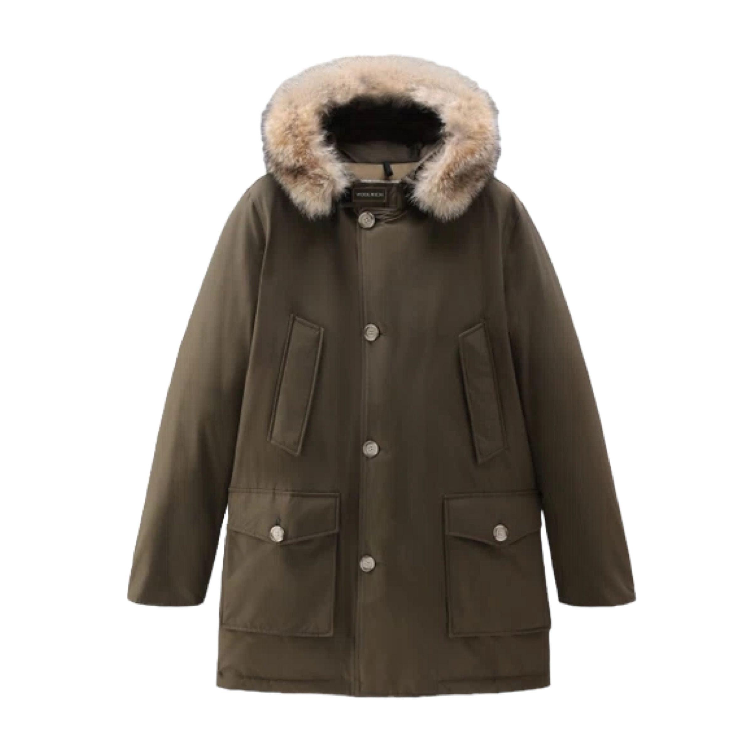 Giacca Arctic Detachable Fur Uomo Dark Green