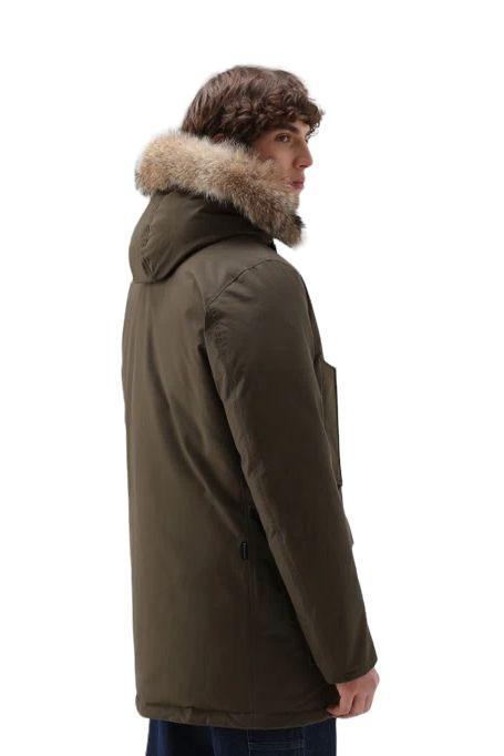 Giacca Arctic Detachable Fur Uomo Dark Green