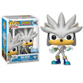 Funko Pop ! Games Sonic The Hedgehog - (1103) Silver Special Edition Diamond 9cm