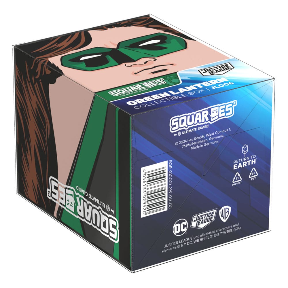 Squaroes Justice League JL006 (Green Lantern) Box Collezione Porta Mazzo Carte TCG Scatola