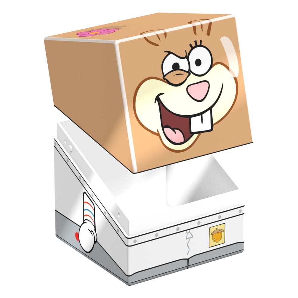 Squaroes Spongebob SB007 (Sandy) Box da Collezione Scatola Porta Mazzo Carte TCG