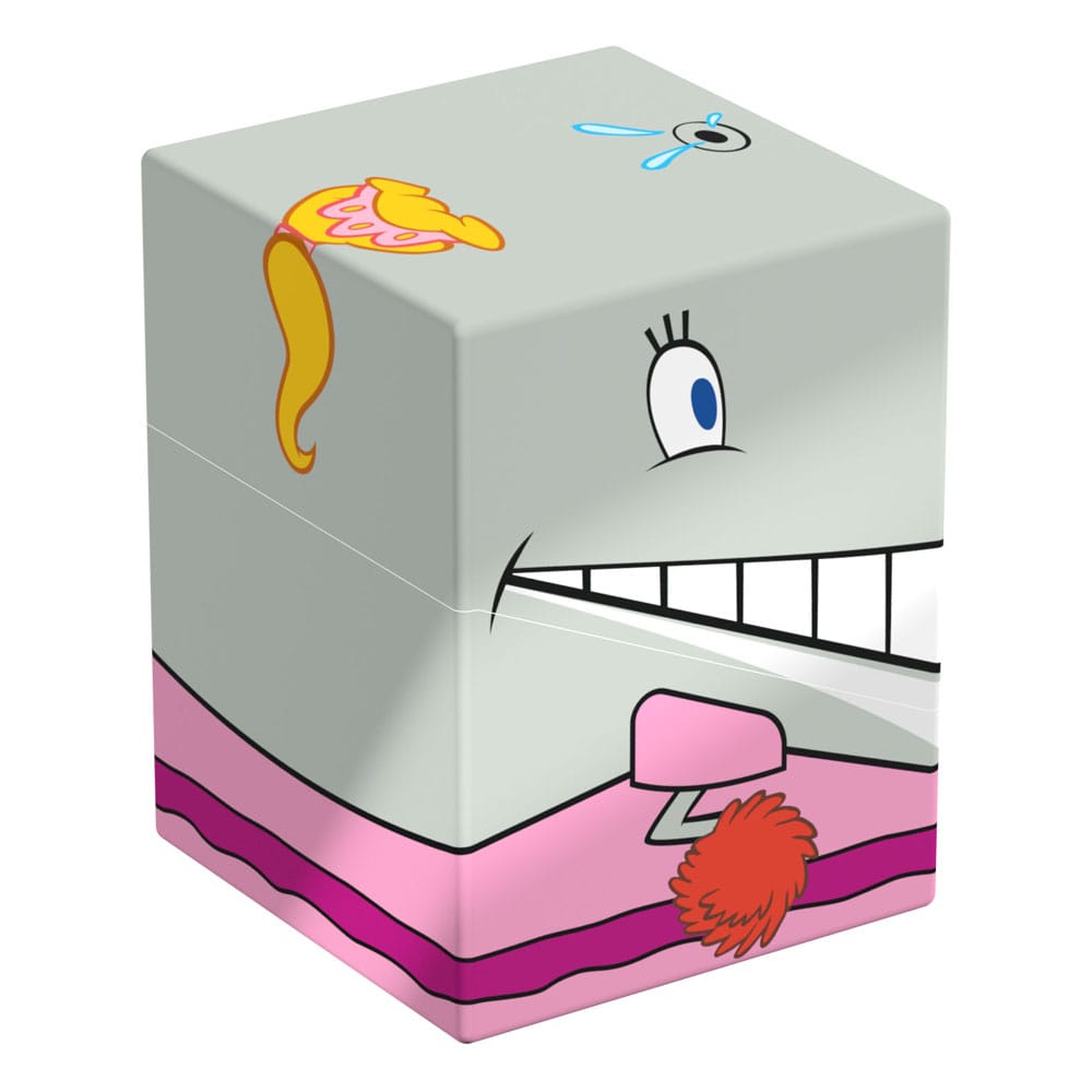 Squaroes Spongebob SB008 (Pearl) Box da Collezione Scatola Porta Mazzo Carte TCG