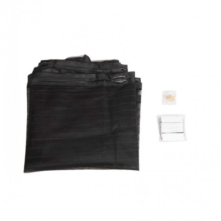 Zanzariera Magnetica 140X240 Tenda Per Porte Finestre Universale Calamita - Nera