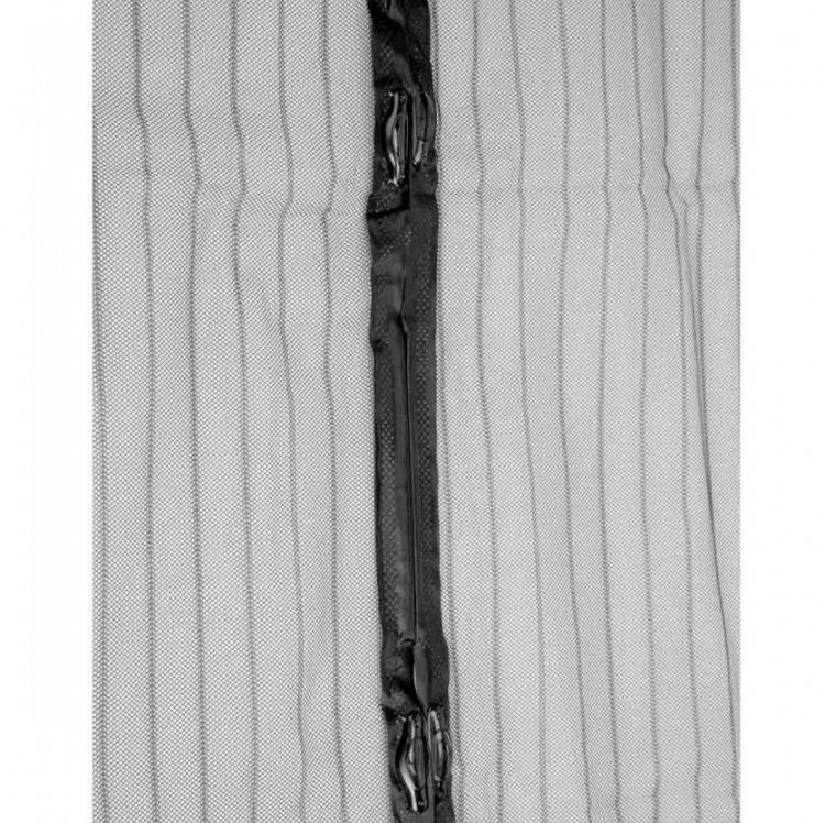 Zanzariera Magnetica 140X240 Tenda Per Porte Finestre Universale Calamita - Nera
